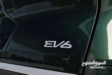  11 Kia EV6 2022 دفع رباعي بطاريه كبيره فل مسكر  فل اضافات خمس كميرات لون مميز