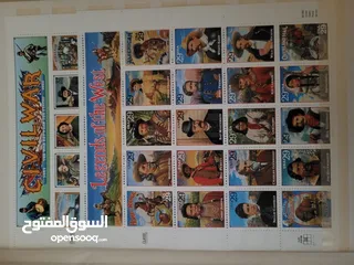  8 Stamps collection