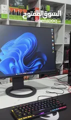  1 كمبيوتر جديد i5 9th Ram 16gb Ssd 500gb Gtx 1660 super شاشة 24 100hz كيبورد+ماوس+سماعة+ماوس باد