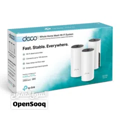  1 TP-Link Deco M4(3-pack) AC1200 Whole Home Mesh Wi-Fi System