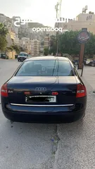  2 أودي لون كحلي A6 موديل 2001 اتوماتيك