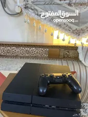  2 Ps4 Fat  معها يد الأصيلة وألعاب..