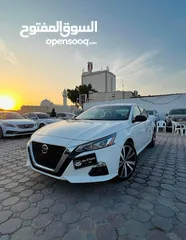  1 Nissan Altima SR Model 2019 White