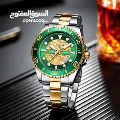  7 ساعات يد رجالي CURREN  المضيئة