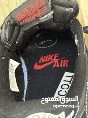  4 حذاء فخم جداا بنسخة نادرة مستعجلل قابل للتفاوض  Air Jordan 1 Travis Scott Retro Low "Black Phantom"