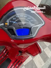  7 Vespa VXL 150 Red 2023