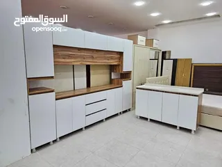  6 كاونتر خشب تركي mdf قياس 3امتار مع سنك متر ونص بسعر 650الف