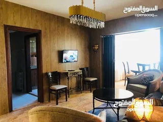  19 شقة مفروشه  للايجار في الجبيهة