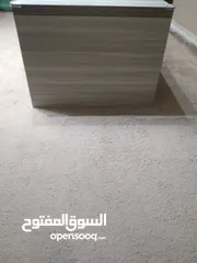  5 طاولة وسط تفصيل مع 3  طربيزات  خشب لاتيه طبقتين ومقشطه بزان