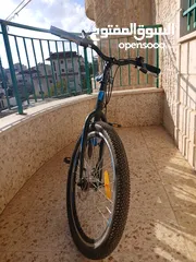  4 دراجة هوائية مع غيارات سرعة مقاس 24 جديدة ممتازة مستعملة عدة شهور فقط بسعر ممتاز