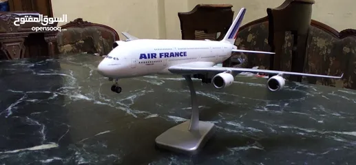  2 نموذج  فاخر مطابق للأصل لطائرة Air France