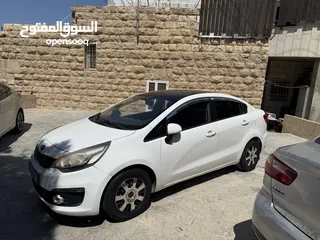 13 كيا برايد 2016 سقف اسود فحص ولا ضربة (((اتوماتيك 4 غياااار )))