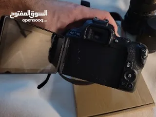  5 كاميرا كانون 250d شبه جديدة استعمال خفيف