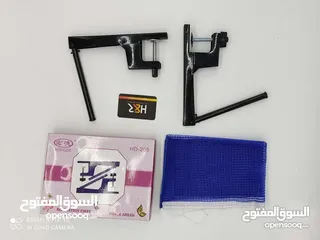  1 قواعد مع شبك تنس طاولة اصلي