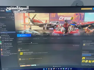  10 عرض ناري! PC جيمنغ + حساب ستيم + ماوس وكيبورد جيمنغ فقط بـ 180