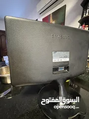  2 شاشه سامسونج  فايقه الوضوح محول كهرباء حديثه