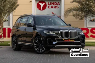  2 BMW X7 xDrive40i (LOW MILEAGE) 2020 GCC under Agency Warranty and Service Contract