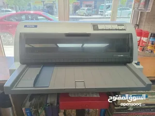  1 طابعة إبسون مستعملة استعمال بسيط
