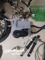  3 قطع غسالات شغاله 100/100 متور  وجه غساله  لوحه  غطاه