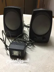  2 سماعة كمبيوتر /