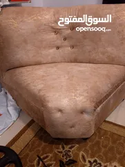  5 طقم كنب مستعمل  بسعر حرق