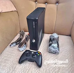  1 اكس بوكس 360 سلم الجهاز نضيف كلش الجهاز مكفول السعر95