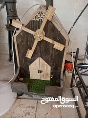  4 مناظر مصنوعه من خشب السويد للمنازل و للحدائق