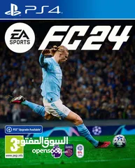  1 متوفر شريط fc24 للسوني 4 للبيع