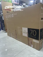  5 شاشه ال جي 70 بوصه سمارت فوركي رسيفر داخلي موديل 8000 سعر حرق موديل 2025