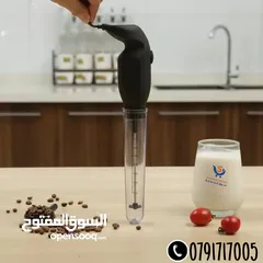  1 لعشاق النسكافيه والاسبريسو والاتيه جبنالك مضرب النسكافيه لعمل الفوم والرغوة متعددة الاستخدامات