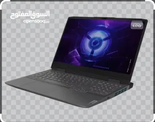  11 لابتوب لينوفو جيمنج  لوك جيل 12 كرت 3050  GAMING LAPTOPL Intel Core i5-1245OH 12th-Gen
