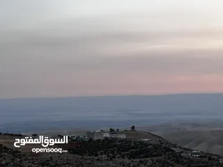  8 تملك الان فرصة العمر قطعة ارض من اراضي غرب عمان مطلة على فلسطين و الاغوار و البحر الميت و سد الكفرين