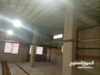  2 محل للبيع او الاجار مساحة 154 مع سدة ارتفاع المحل 470