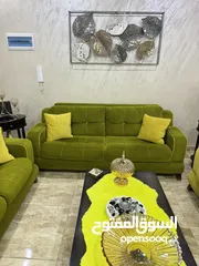  3 طقم كنب بدون الطاولة للبيع