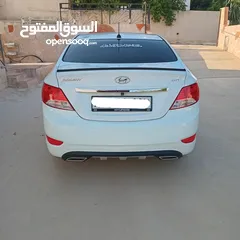  4 هونداي اكسنت ديزل (سولار) 2014 أوتوماتيك أصل خصوصي (برايفت)