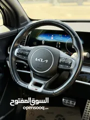  11 كيا سبورتاج GT Line ترخيص 2022 محرك 1600 هايبرد  جير أوتوماتيك 240 حصان