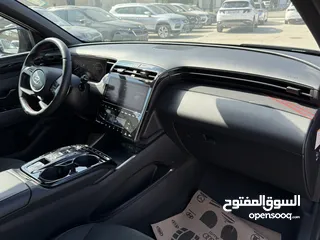  8 هونداي توسان NLine ترخيص 2022 محرك 1600 هايبرد plug in/يقطع على الشحنه 65 كيلو متر