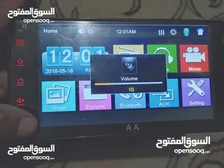  4 شاشه سيارة تيوتا شغاله ميه ميه كل اغرضها موجوده