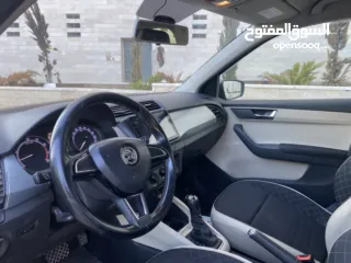  6 سكودا فابيا مميزة جداً .. اوتوماتيك .. داخلية لون بيج مميزة .. الشكل الجديد
