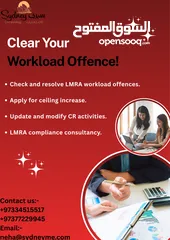  8 Clear Your LMRA Workload Offences Immediately! Ensuring Timely Work Completion with Quality Service.