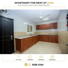  3 2BHK Ruwi Al Amjad Building apartment for rent