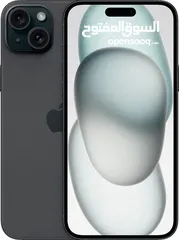  1 iPhone 15 plus جديد بدون كرتونة