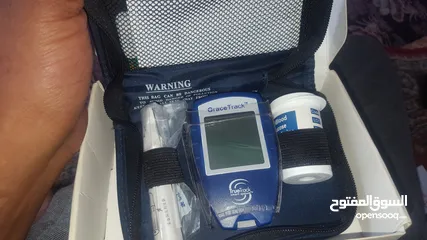  1 جهاز فحص مستوي السكر بالدم monitoring blood glucose system جيد