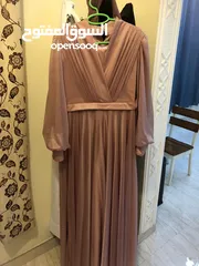  6 فستان نسائي بلون وردي جديد لم يستعمل New pink dress, never used