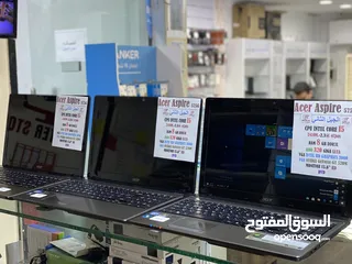  6 أيسر بكرت شاشه نيفيديا كور5 رام8ج هارد HDD 320 شاشه 15.6 بضمان شهر