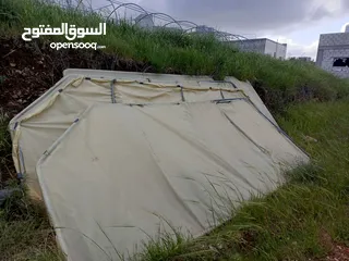  5 بيت بلاستيكي حديد 2 انش جديد غير مستعمل