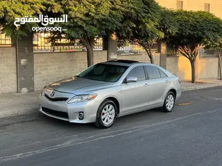  1 تويوتا كامري 2011 فل كامل مع فتحه بحاله ممتازه  بطارية الهايبرد فحص
