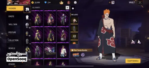  5 Free fire acc for sale-حساب فري فاير  للبيع ((يلي حاب يستفسر يشوف الوصف))