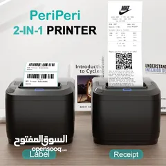  2 طابعة ليبل لاصق حرارية نوعية ممتازة.برنامج تصميم مجاني.3000 ليبل مجاني