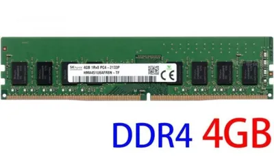  1 SK HYNIX 4GB DDR4 2400 BUS DESKTOP RAM